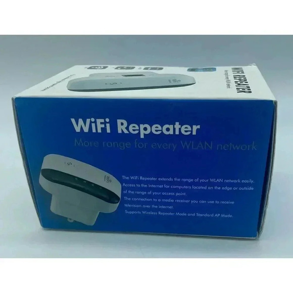 WiFi Range Extender Internet Booster Wireless Signal Repeater Wireless Amplifier - Picture 5 of 16